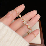 Elegant Micro British Zircon Flower Pull-out – Jewelry Gift Ideas — 4