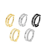 G23 Titanium Zircon Nose Ring Seamless Earrings – Small Gift Ideas — 4
