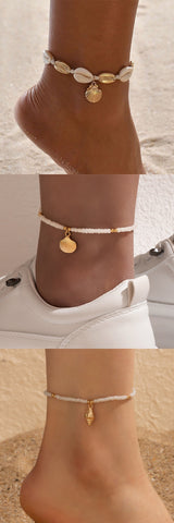 Beach Vacation Shell Anklet Bohemian Style – Stylish Gifts — 7