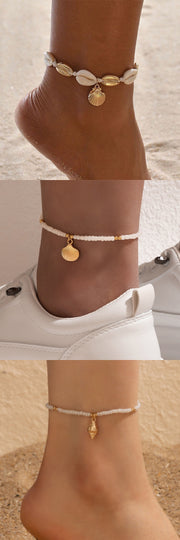 Beach Vacation Shell Anklet Bohemian Style – Stylish Gifts — 7