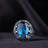 Vintage Pattern Ancient Dual Color Geometric Ring – Holiday Gift Ideas — 8
