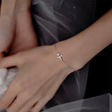 Versatile Simple Diamond Paper Airplane Bracelet – Jewelry Gift Ideas — 3