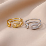 Elegant And Luxurious Heart-shaped Personalized Ring – Stylish Gifts — 7