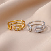Elegant And Luxurious Heart-shaped Personalized Ring – Stylish Gifts — 7