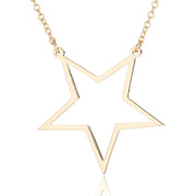 Geometric Minimalist Star Love Pendant Necklace – Jewelry Gift Ideas — 3