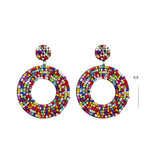 Retro Color Bead Earrings For Women – Gifts for Her — 2