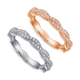 Creative S925 Silver Reverse Love Eternal Ring – Gifts for Couples — 5