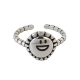 Ins Design Trendy Smile Sun Flower Index Finger – Jewelry Gift Ideas — 4