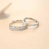 Fashion Personality Double Wings Couple Ring – Stylish Gifts — 7