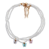 Elegant White Pearl Choker Necklace Small Round – Jewelry Gift Ideas — 5