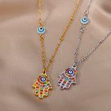 Fashionable Zircon Pendant Fatima Palm – Jewelry Gift Ideas — 1