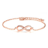 Fashion 8 Crystal Infinity Bracelet Lucky Numbers – Stylish Gifts — 4