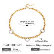 Titanium Steel Necklace 18k Non-fading Clavicle – Jewelry Gift Ideas — 7