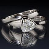 Triangle Rhinestone Zircon Ring Ornament Suit – Surprise Gifts — 3