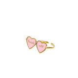 Popular Oil-dripping Copper Gold-plated Flower Ring – Birthday Gifts — 2