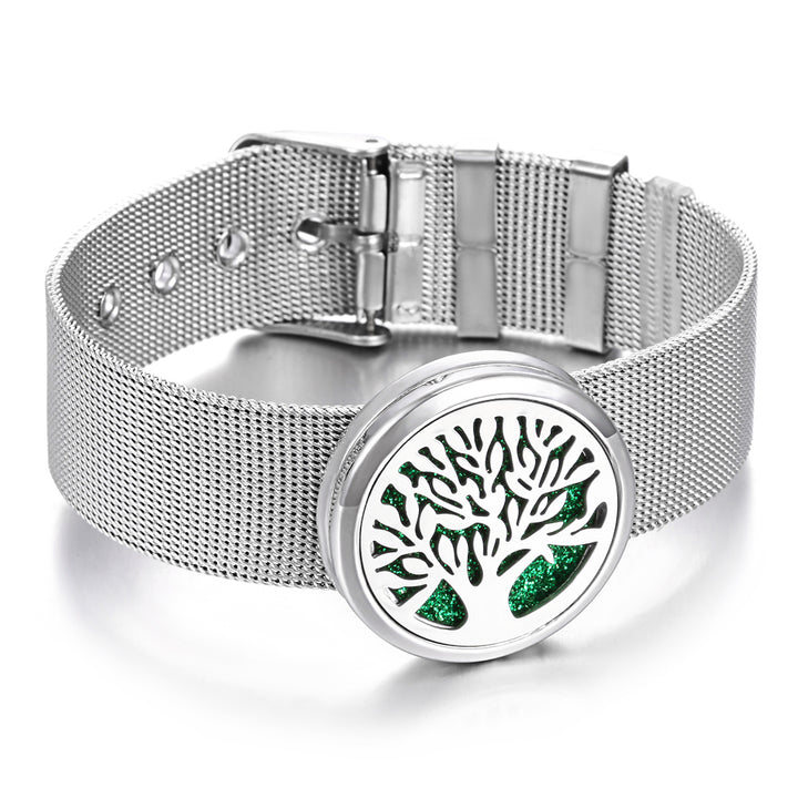 Stainless Steel Aromatherapy Bracelet Perfume – Jewelry Gift Ideas — 1