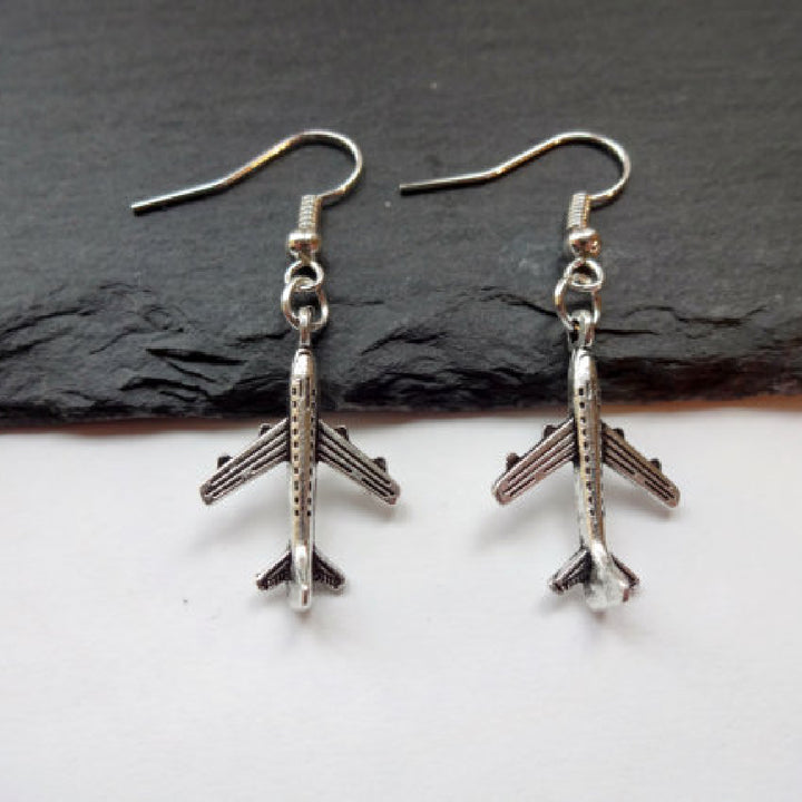 Women's Fashion Personalized Aircraft Earrings – Stylish Gifts — 1