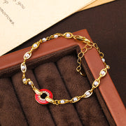 Simple Temperament Oil-spot Glaze Flowers – Jewelry Gift Ideas — 11