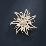 Flame Wreath Brooch Corsage Women's Coat Collar – Jewelry Gift Ideas — 2