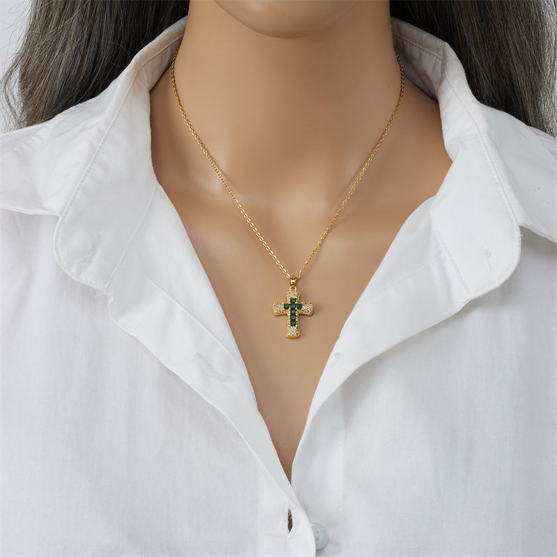 Cross Necklace Female Personality Fashion – Jewelry Gift Ideas — 1