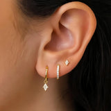 Brass Gold Plated European And American Inlaid Zircon – Stylish Gifts — 1