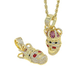 Fashion Crown Skull Pendant Men's Necklace – Jewelry Gift Ideas — 4