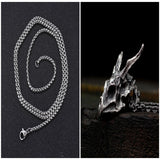 Sterling Silver Brass Demon Dragon Pendant – Jewelry Gift Ideas — 6