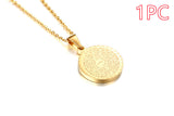 Stainless Steel Rhinestone Prayer English – Jewelry Gift Ideas — 4