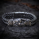 Men's Vintage Engraving Titanium Steel Bracelet – Jewelry Gift Ideas — 8