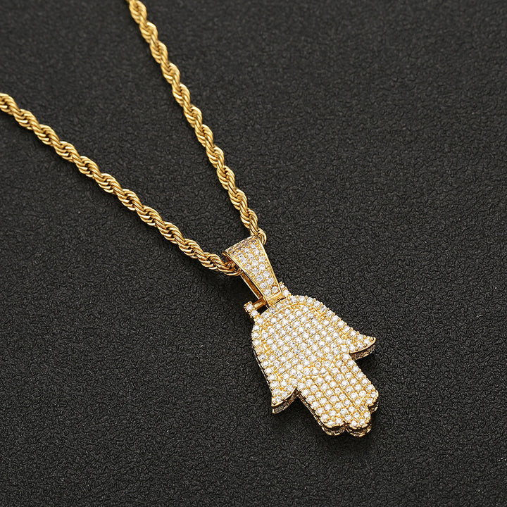Fashion Hip Hop Necklace With Diamonds – Jewelry Gift Ideas — 1