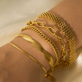 Stainless Steel Ornament Bracelet Female – Jewelry Gift Ideas — 14