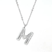 Fashion Letter Necklace Female Stainless Steel – Jewelry Gift Ideas — 10