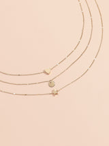 Fold Wear Simple Love Pendant Star Necklace – Jewelry Gift Ideas — 3