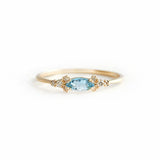 Keisha Diamond Pearl Ring – Stylish Gifts — 9