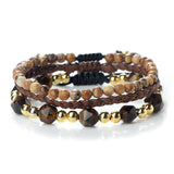 Creative Three-piece Woven Bracelet Adjustable – Jewelry Gift Ideas — 13