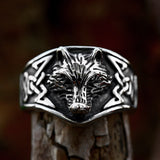 European And American Retro Wolf Head Ring – Everyday Gifts — 3