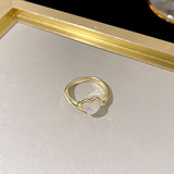 Women's Temperament White Fritillaria Ring – Gifts for Her — 3