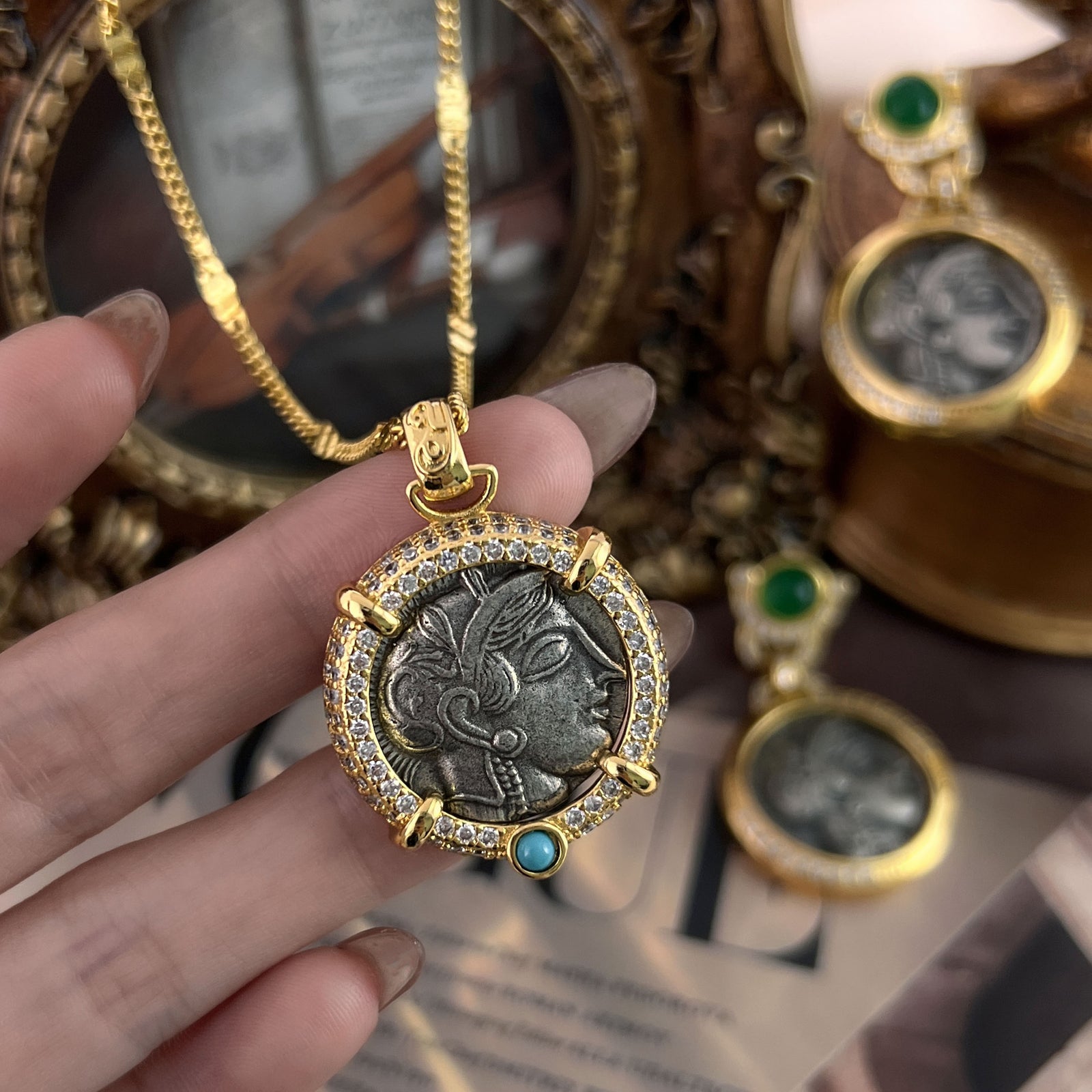 Vintage Athena Necklace Sweater Chain – Jewelry Gift Ideas — 1