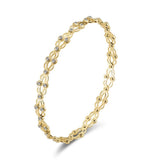 Scale Jewelry Electroplated Zirconia Bracelet – Jewelry Gift Ideas — 7