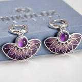 Sell Creative Colorful Purple Enamel Flowers – Thoughtful Gifts — 7