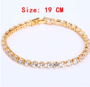 Cubic Zirconia Tennis Bracelets Iced Out Chain – Jewelry Gift Ideas — 19
