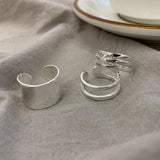 Dongdaemun Multi-layer Wide Face Women's Ring Index – Gifts for Her — 3