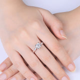 Women's Diamond Engagement Ring Classic Accessory – Stylish Gifts — 4