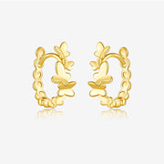 Women's S925 Sterling Silver Butterfly Simple Earrings – Gifts for Her — 5