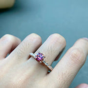 Mosonite Champagne Gold Diamond Ring – Thoughtful Gifts — 3