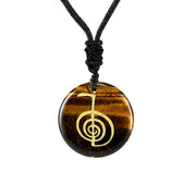 Natural Crystal Agate Stone Carving Spiral Aura – Jewelry Gift Ideas — 7