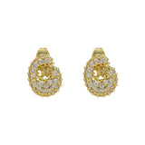 18K Brass Balloon Bubble Zircon Small Size Stud – Birthday Gifts — 12