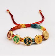 Tibetan Woven Five Gods Of Wealth Carrying Strap – Stylish Gifts — 2