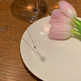 925 Silver Butterfly Necklace Premium Clavicle – Jewelry Gift Ideas — 7