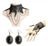 Fashion Vintage Gothic Lace Gem Bracelet – Stylish Gifts — 3